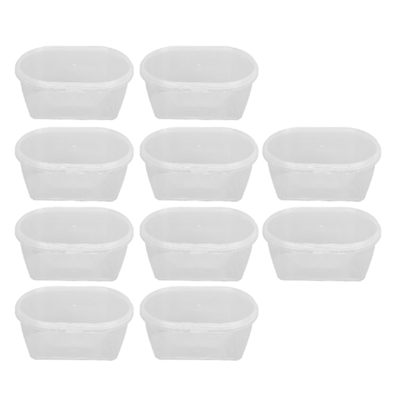 Meal Prep No Microwave - 10PCS Storage Boxes With Lids Microwave