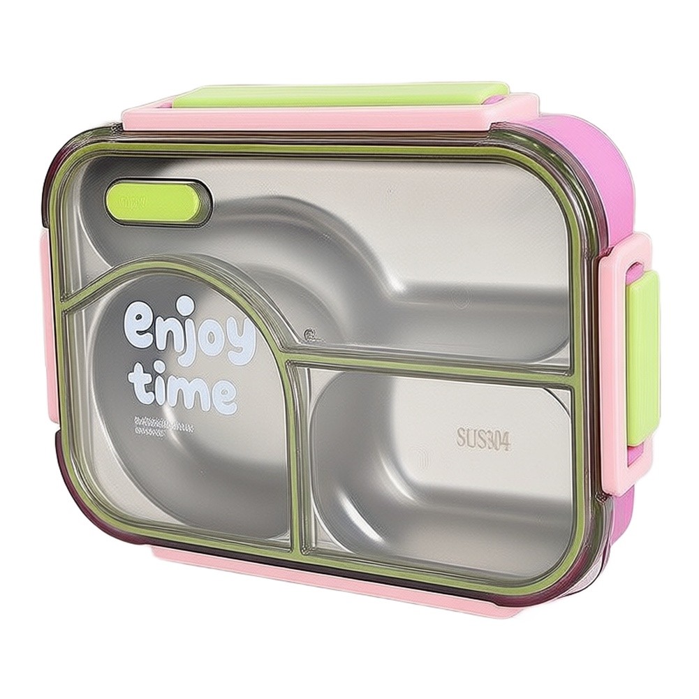650ml 3 Compartment Leakproof  - Meal Prep Yellow 评论和价格