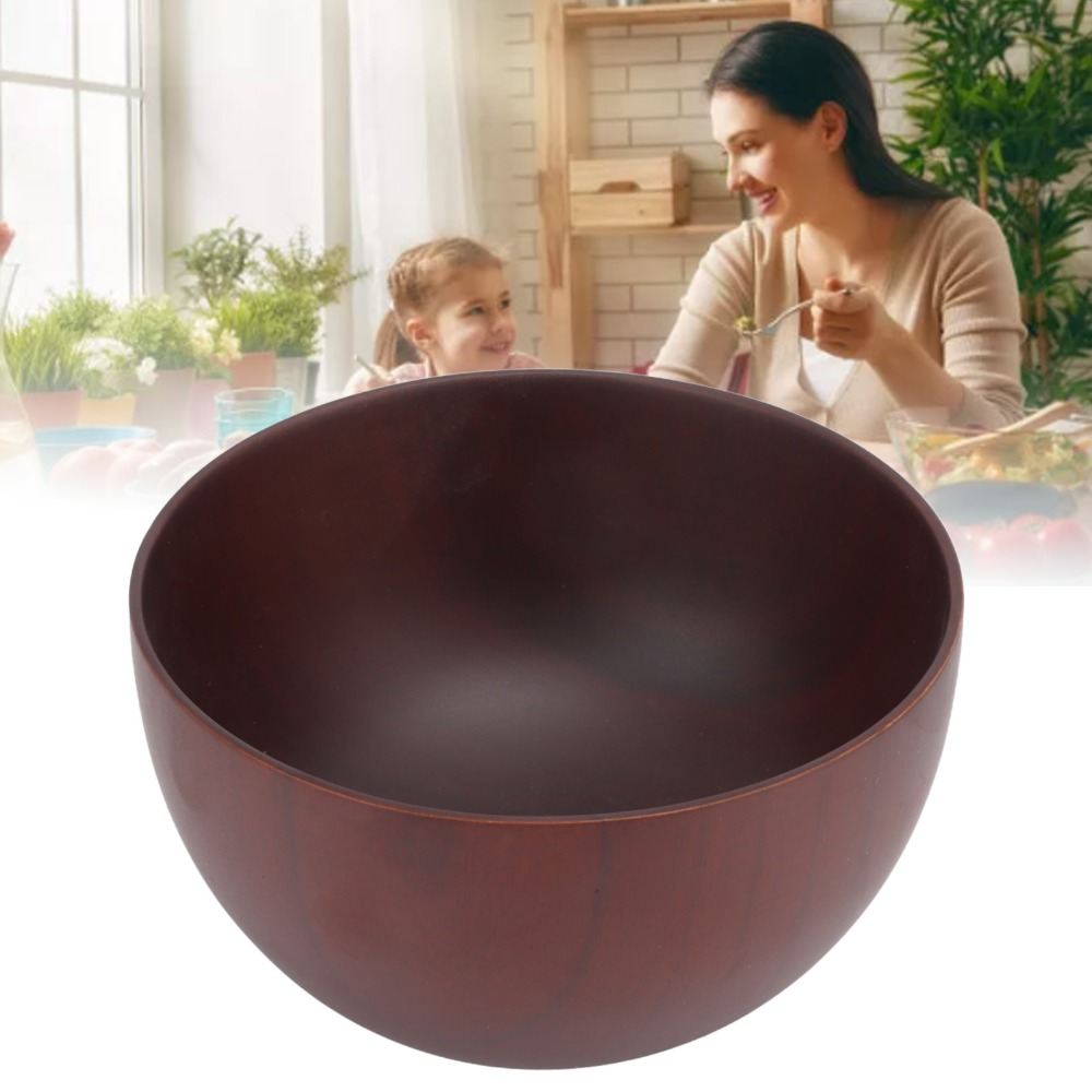 Wood Noodle Bowl Round Shape S - Meal Prep Noodles 评论和价格