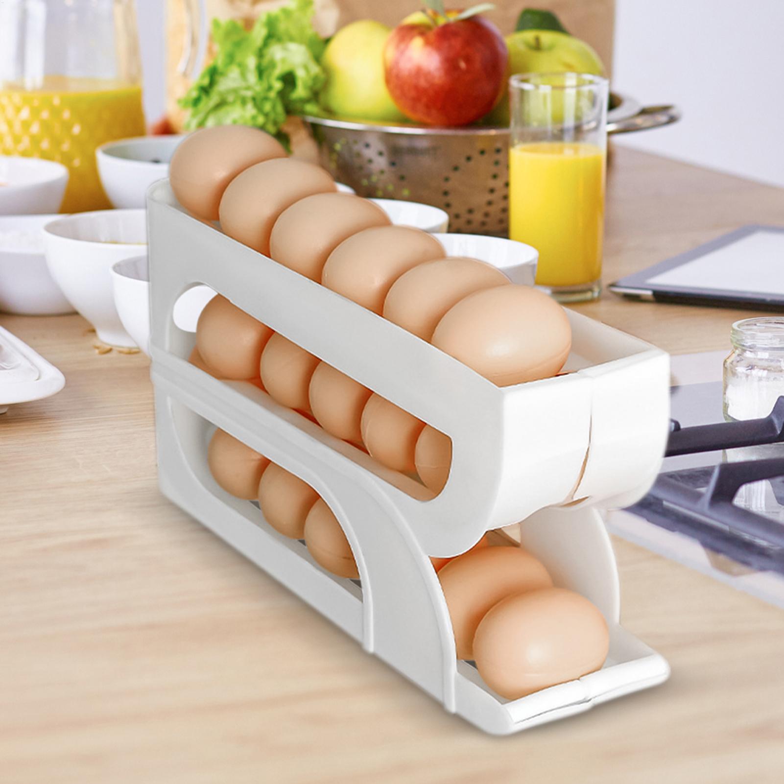 Egg Container for Refrigerator - Meal Prep Yellow 评论和价格
