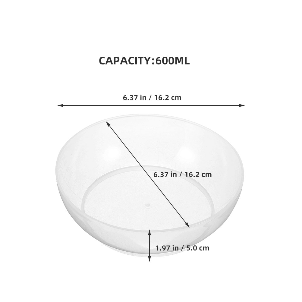 2Pcs Digital Scale Bowl Transp - Portion Scale Digital 评论和价格