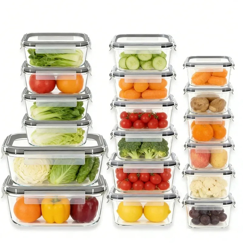 Glass Food Storage Containers  - Meal Prep Oven Safe Containers 评论和价格