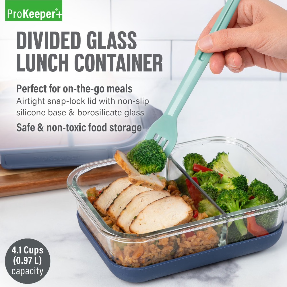 Premium Borosilicate Glass Mea - Meal Prep Oven Safe Containers 评论和价格