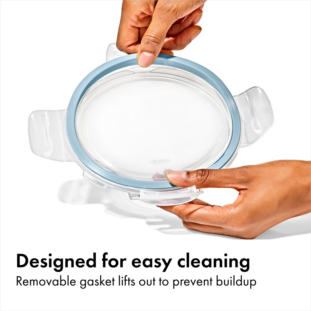 Smart Seal 2-Cup Round Glass F - Meal Prep Oven Safe Containers 评论和价格