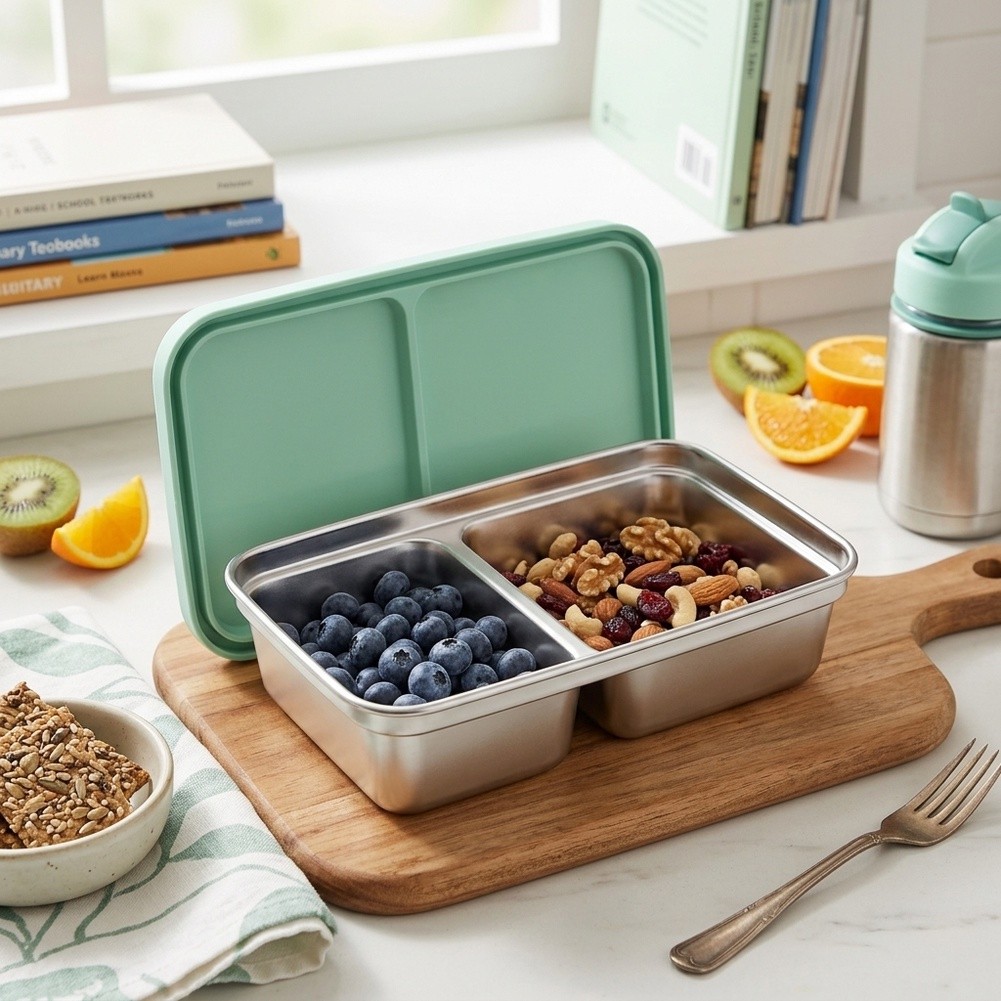 Stackable Stainless Steel Snac - Meal Prep Snacks For Toddlers 评论和价格