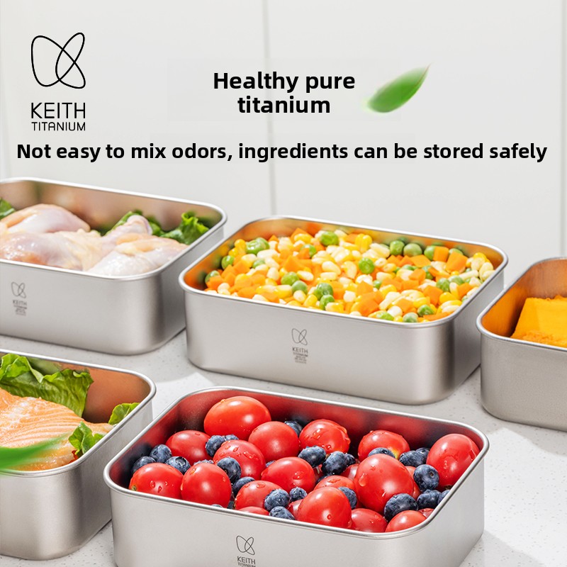 800ml Pure Titanium Lunch Box  - Meal Prep No Microwave 评论和价格