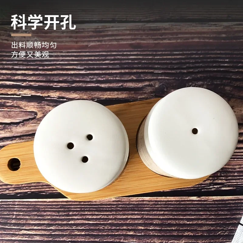 Ceramic Spice Jar Seasoning Bo - Herb Keeper Bottle 评论和价格