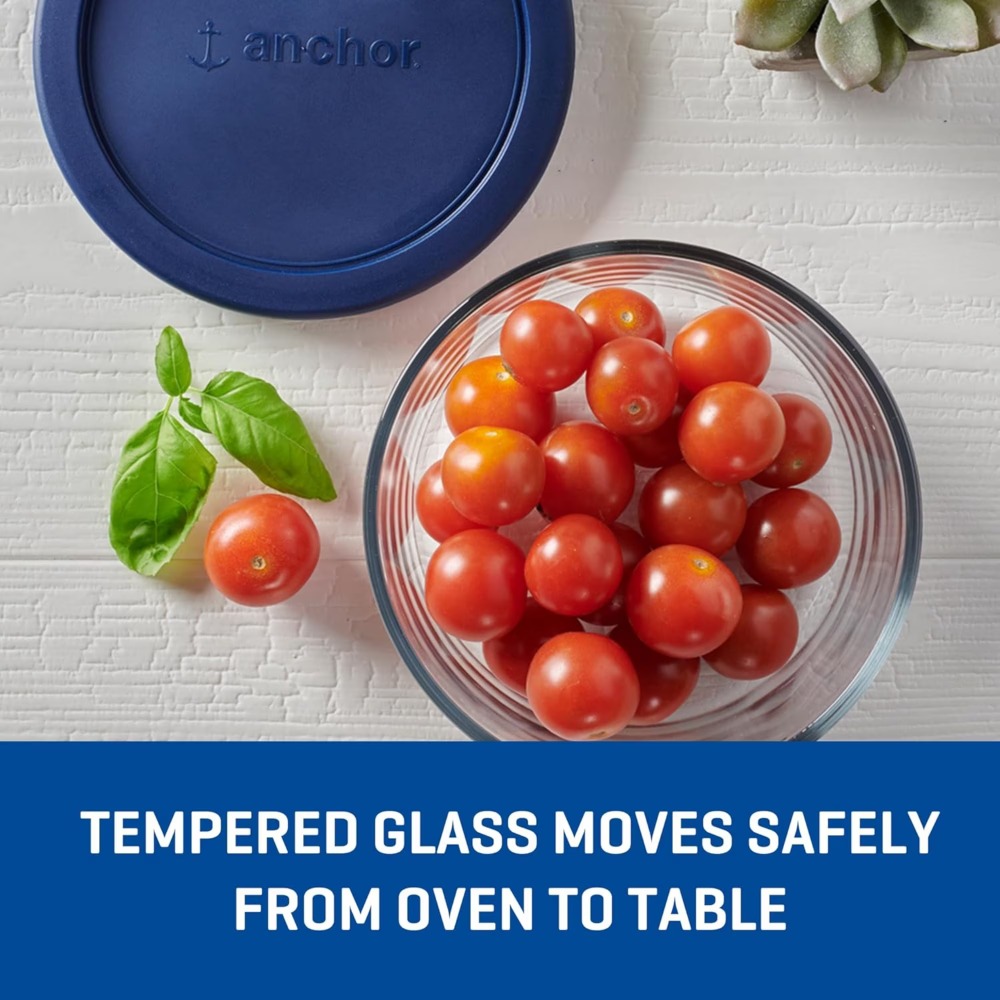 2 Pack Round Glass Food Storag - Meal Prep Oven Safe Containers 评论和价格