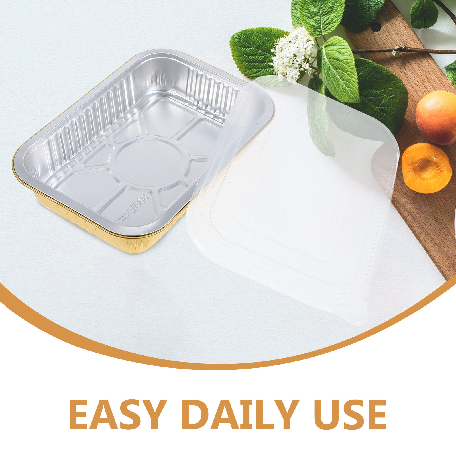 20Pcs Aluminum Foil Rectangula - Meal Prep Oven Safe Containers 评论和价格