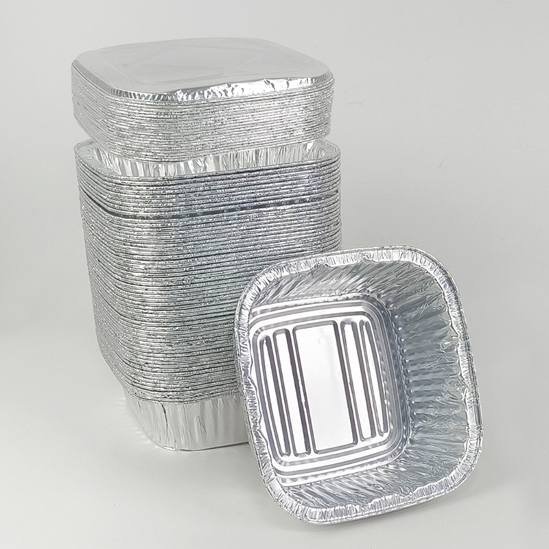 Square 950ml Aluminum Foil Pan - Meal Prep Oven Safe Containers 评论和价格