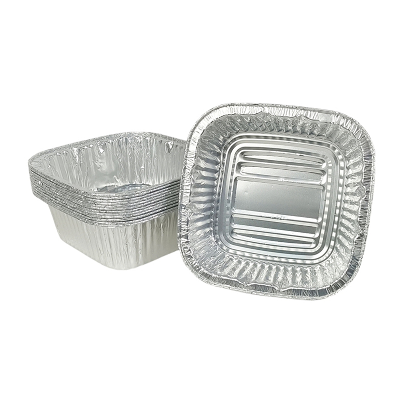 Square 950ml Aluminum Foil Pan - Meal Prep Oven Safe Containers 评论和价格