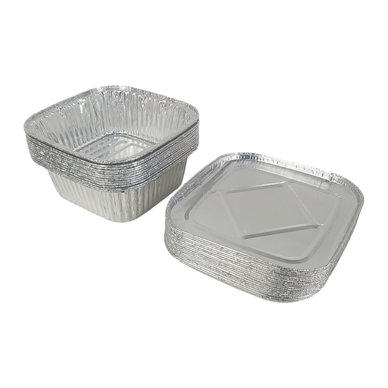 Square 950ml Aluminum Foil Pan - Meal Prep Oven Safe Containers 评论和价格